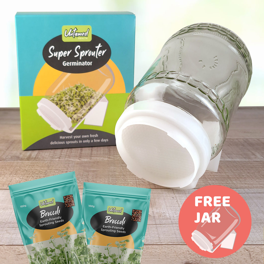 Broccoli Sprout Kit with FREE JAR Untamed Health