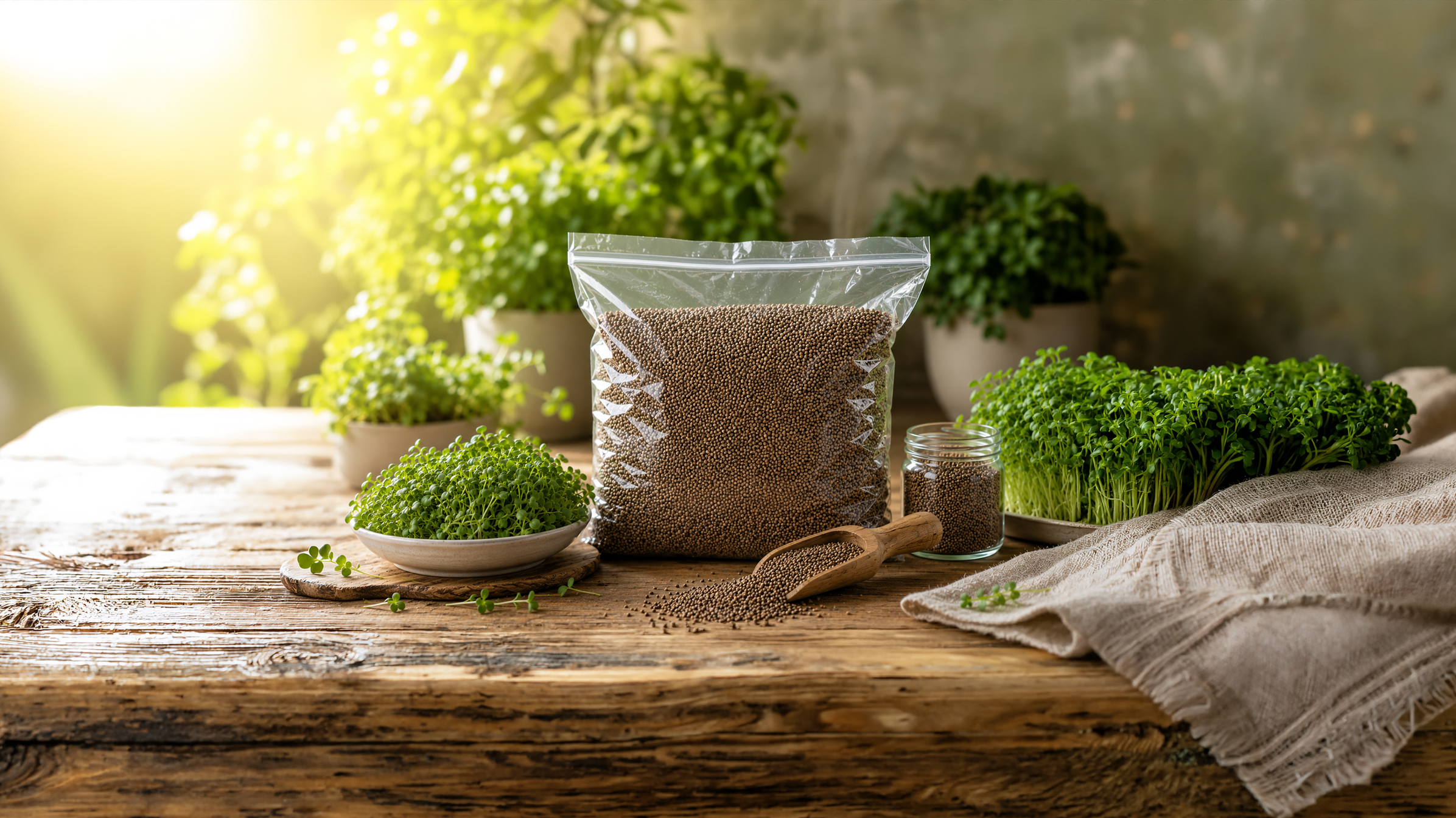 Bulk Microgreen Seeds