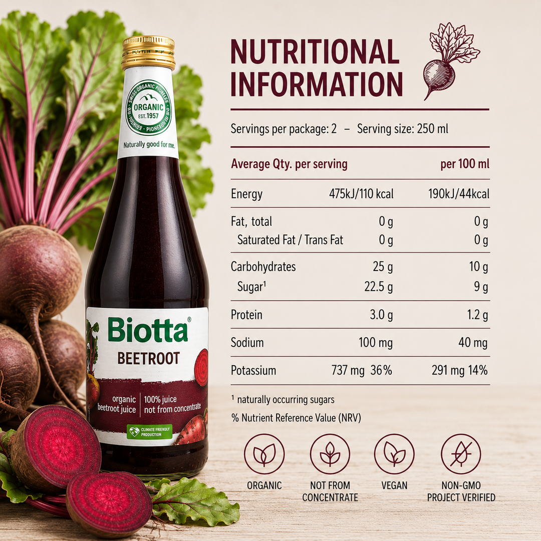 Biotta Organic Beetroot Juice