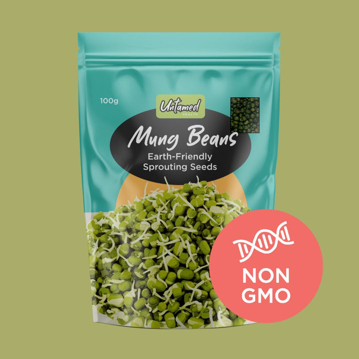 Mung Beans Sprouting Seeds
