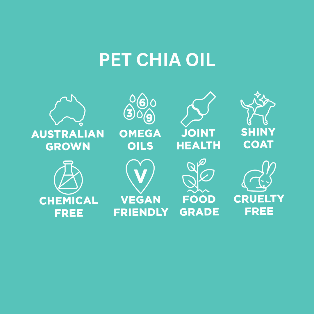 Pet White Chia Oil 200ml