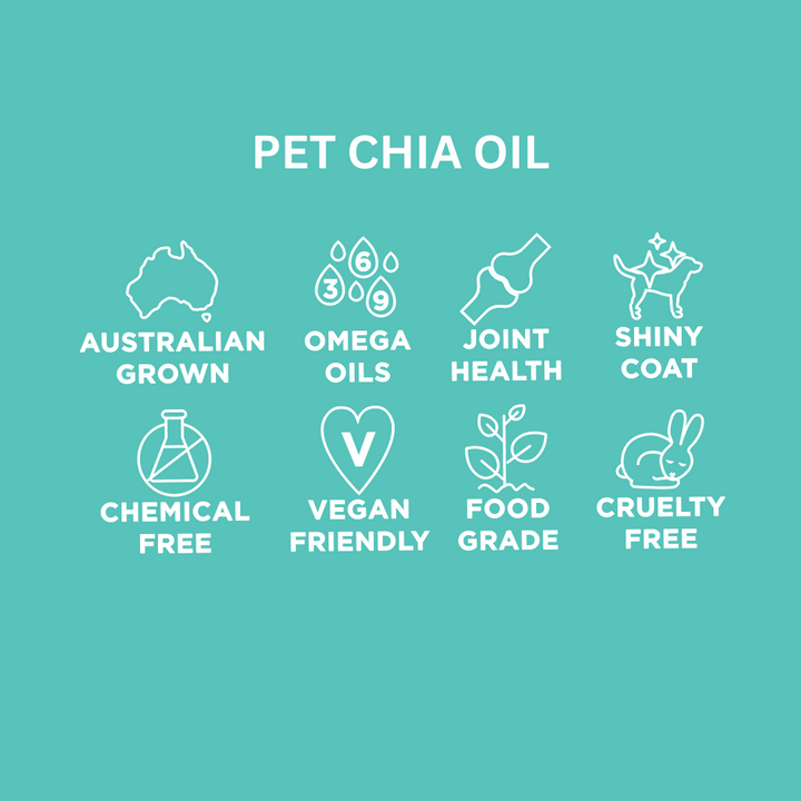 Pet White Chia Oil 200ml