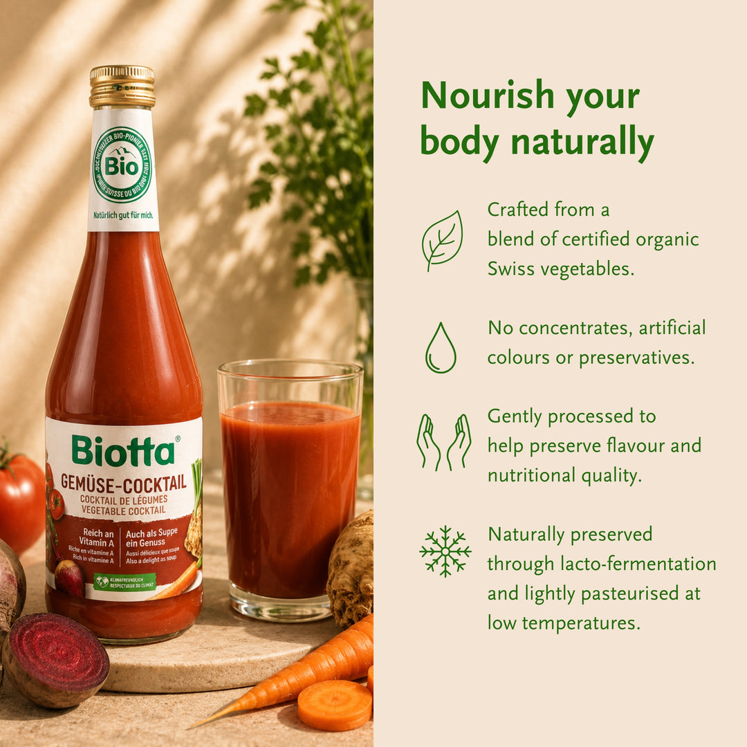 Biotta Organic Vegetable Cocktail Juice