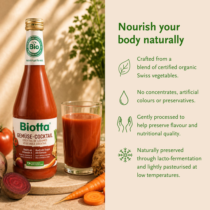 Biotta Organic Vegetable Cocktail Juice