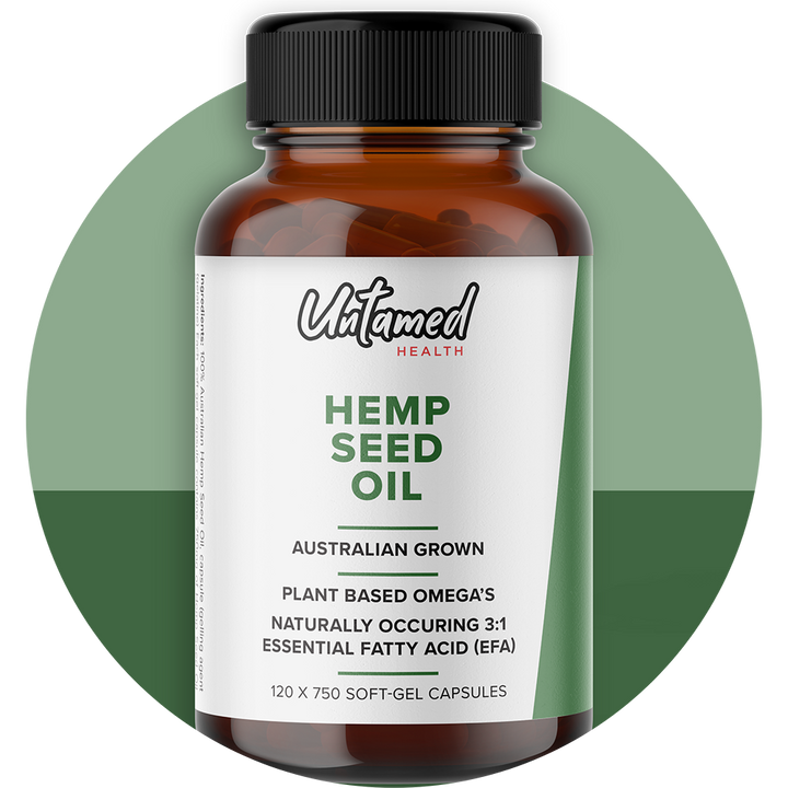 Hemp Seed Oil 120 Capsules