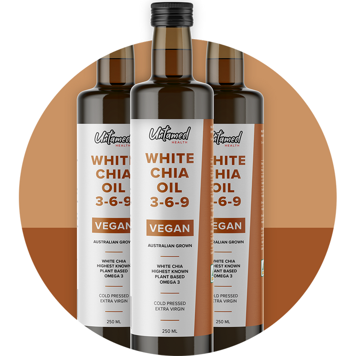 White Chia Seed Oil Omega 3, 6, 9