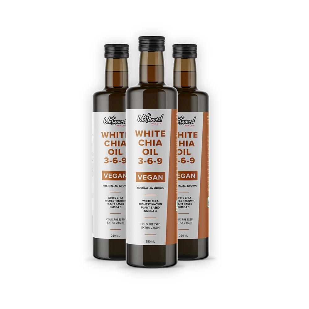 White Chia Seed Oil Omega 3, 6, 9