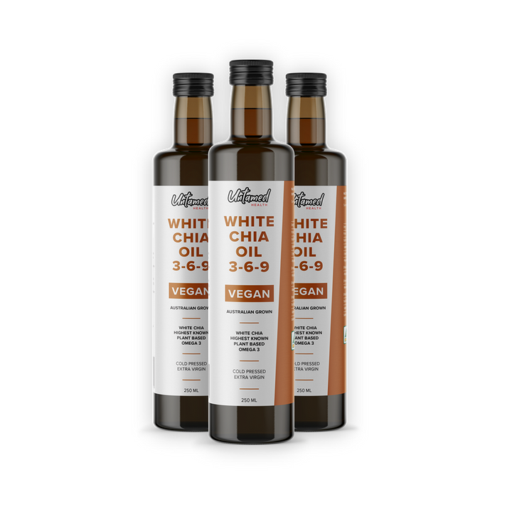 White Chia Seed Oil Omega 3, 6, 9